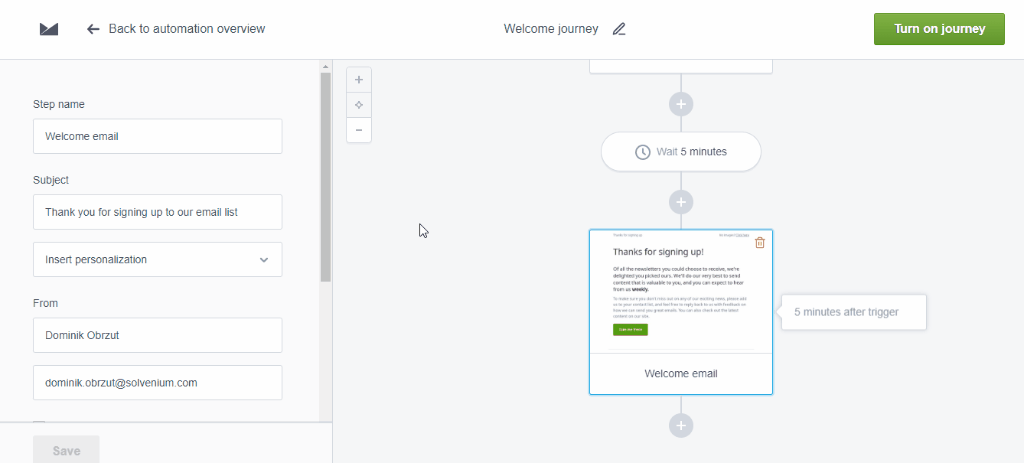 Import email HTML template in Campaign Monitor animated