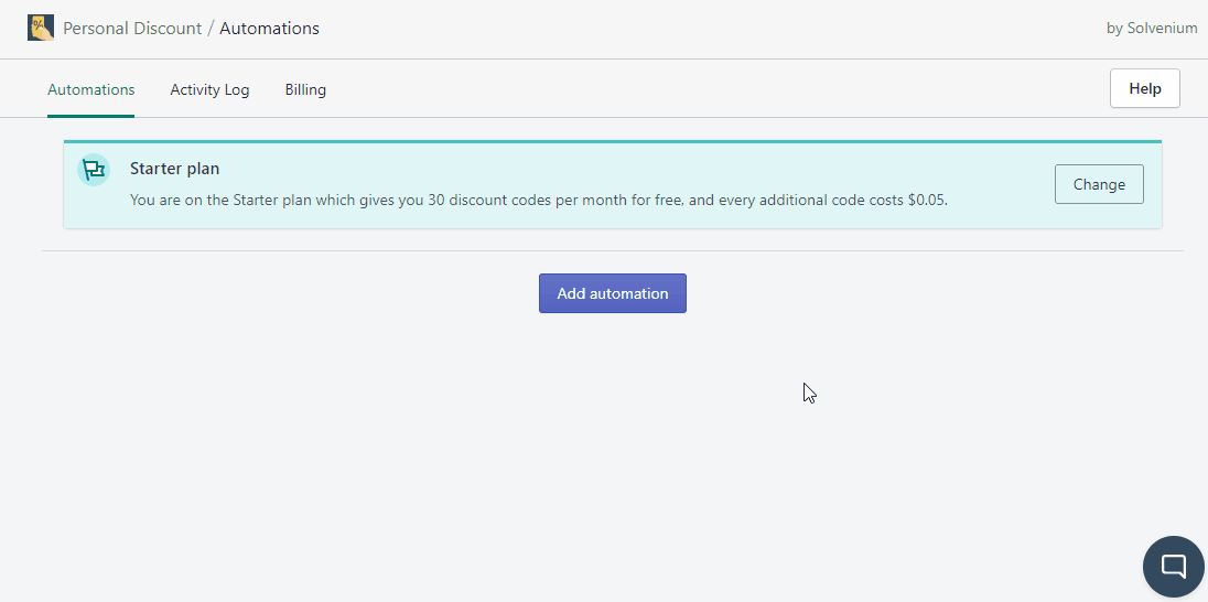Add Personal Discount and Kalviyo welcome new subscribers automation animated