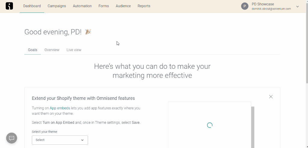 How to create custom workflow in Omnisend annotated animated