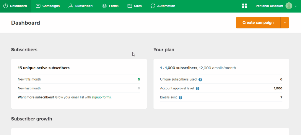 Create MailerLite workflow animated