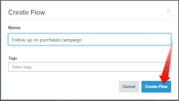 Provide Klaviyo flow name